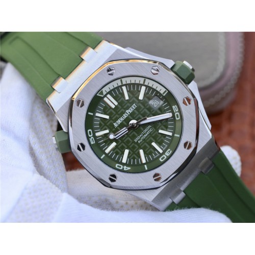 JF Audemars Piguet  Royal Oak 15710ST grün 