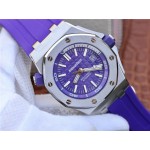 Audemars Piguet v8 Version Royal Oak 15710ST blau