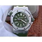 JF Audemars Piguet  Royal Oak 15710ST grün 