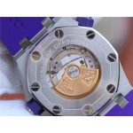 Audemars Piguet v8 Version Royal Oak 15710ST blau