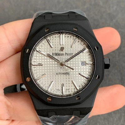  Audemars Piguet 15400 DLC mattem Weiß Uhrwerk 9015 replica paypal 