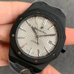  Audemars Piguet 15400 DLC mattem Weiß Uhrwerk 9015 replica paypal 