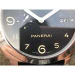 Panerai pam00359 p.9000 schwarzes lederband