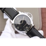 Panerai pam00359 p.9000 schwarzes lederband