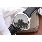 Panerai pam00359 p.9000 schwarzes lederband