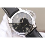 Panerai pam00359 p.9000 schwarzes lederband