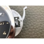 Panerai pam00359 p.9000 schwarzes lederband