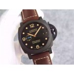 Panerai PAM661 44mm Braun lederband