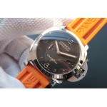 Panerai PAM35 stahl  gelb kautschukband