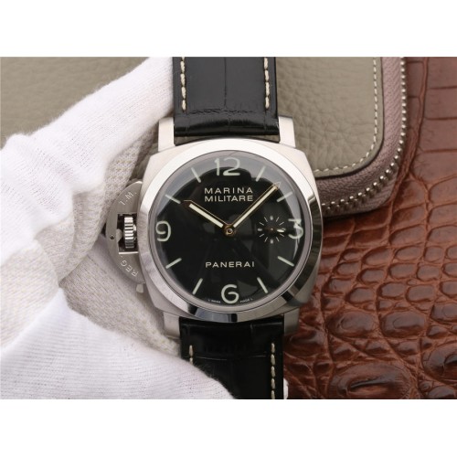 panerai marina militare schwarz stahl