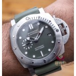  Panerai  Submersible  pam01055  grüne Platte 