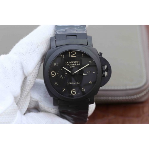 Panerai pam00438 gmt 44mm ceramica