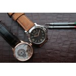 Panerai PAM390 44mm Edelstahl braun