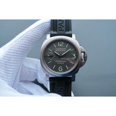  Panerai 8 days  PAM564 44mm braun  kautschukband