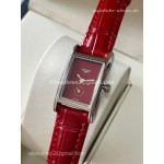 Longines Dolce Vita Quarz 23mm Damenuhr mit rotem Zifferblatt AAA