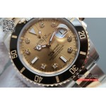 Rolex Noob Factory submariner Gold 116613LB 40 mm replica