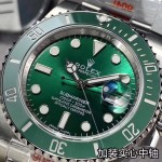 Rolex Noob Factory 1:1 replica V10S 116610LV grün Herren Submariner