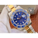 Rolex Noob Fabrik V7 116613LB submariner Diamant two tone replica 