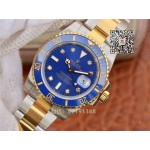 Rolex Noob Fabrik V7 116613LB submariner Diamant two tone replica 