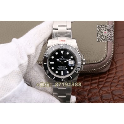 Rolex Noob Factory submariner schwarz 116610LN   3135 Uhrwerk replica