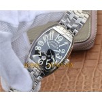 Franck Muller Casablanca 8880 Stahl Schwarz eta 2824