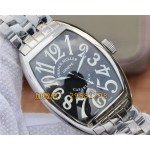 Franck Muller Casablanca 8880 Stahl Schwarz eta 2824