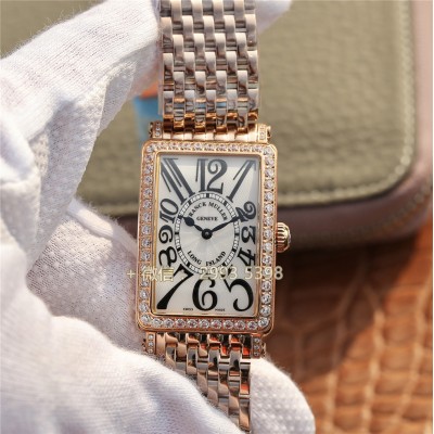 franck muller  Long Island 952 arabische Ziffern rose gold