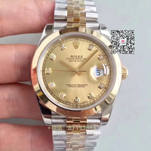 Rolex Noob factory 126303  Roségold two tone daytona 41mm  replica 