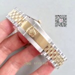 Rolex Noob factory 126303  two tone  41mm  weißes Zifferblatt replica 