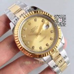 Rolex Noob factory 126333  two tone  41mm Gelbgold Zifferblatt replica 