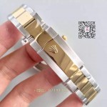 Rolex Noob factory 126333  two tone  41mm Gelbgold Zifferblatt replica 