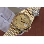 Rolex Noob Factory 228238 V7 gold 40 mm day date replica