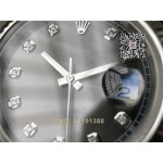 Rolex datejust   Noob Factory 126334 grau diamond replica