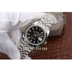  Rolex Noob Factory  Datejust Saphire 126300 schwarzes Zifferblatt  replica