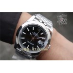  Rolex Noob Factory  Datejust Saphire 126300 schwarzes Zifferblatt  replica