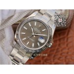 Rolex Noob Factory  Datejust 41mm  graues Zifferblatt 126334 replica