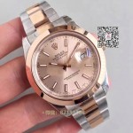 Rolex Noob factory 126301 18k Roségold datejust  41 mm Saphire replica 