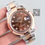 Rolex Noob factory 126301 18k Roségold two tone daytona 41 mm  replica 