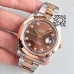 Rolex Noob factory 126301 18k Roségold two tone daytona 41 mm  replica 