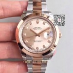  Rolex Datejust Noob Fabrik 126301 rose gold 41mm  replica