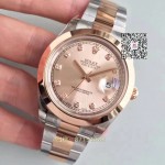  Rolex Datejust Noob Fabrik 126301 rose gold 41mm  replica