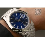  Rolex Noob Factory  Datejust 41mm 126300 blau  replica