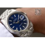  Rolex Noob Factory  Datejust 126334 blaues Zifferblatt  41mm replica