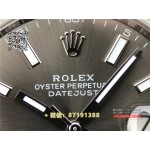  Rolex Noob Factory  Datejust 41mm 126300 grau replica