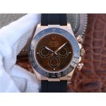 Rolex Noob Factory Daytona coffee 116515LN kautschukarmband replica