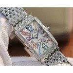 franck muller color dreams crazy hours diamond weiss