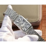 franck muller LONG ISLAND 952 weiss stahl  replica uhren