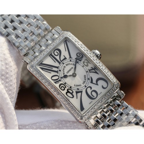 Franck Muller Long Island 952 stahl diamond