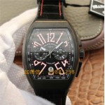 Franck Muller Vanguard PVD schwarz Lederband