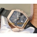 franck muller vanguard Roségold schwarz 45mm 